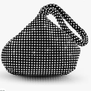 Rhinestone Evening Bag for Women Glitter Sparkly Clutch Purses Bling